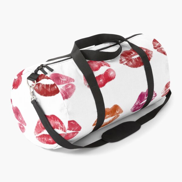 Item preview, Pink Lipstick Kisses Print designed and sold by newburyboutique.