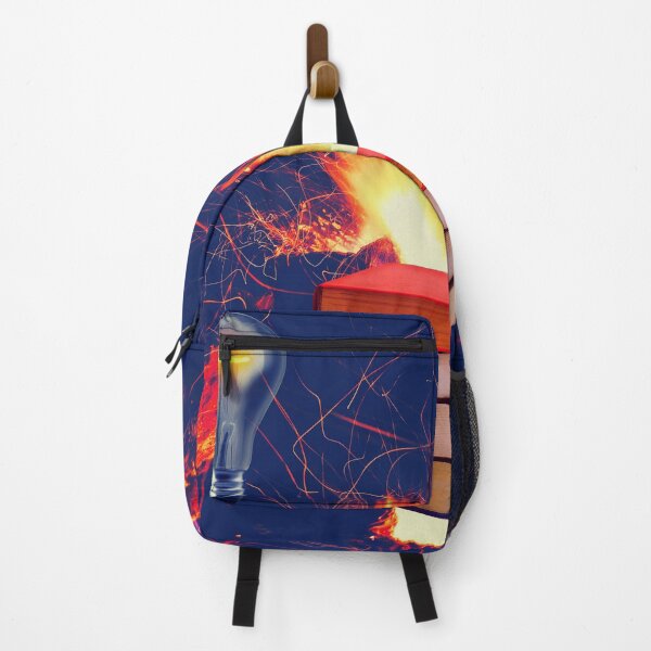 Item preview, INCENDIARY Collage Art Metal Print designed and sold by Swooncake Press.