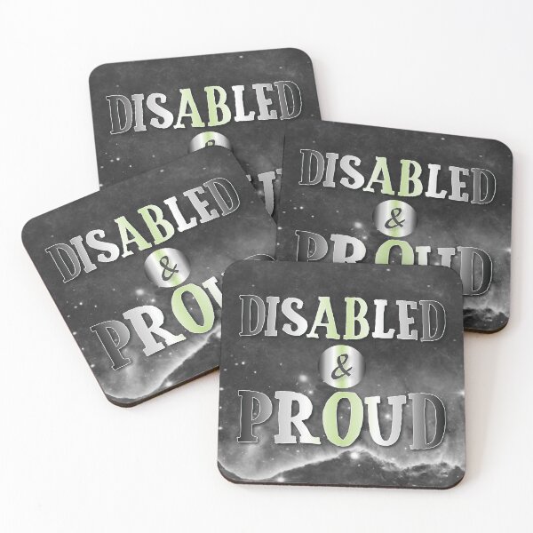 Item preview, Agender: Disabled and Proud designed and sold by PrettySickArt.