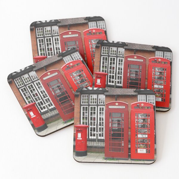 Item preview, Classic British Pillar Box and Telephone Box - Study I  designed and sold by BritishYank.