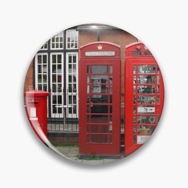 Item preview, Classic British Pillar Box and Telephone Box - Study I  designed and sold by BritishYank.
