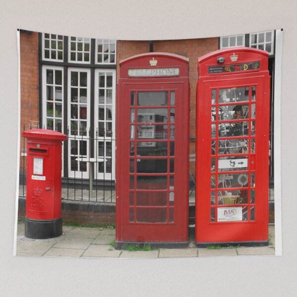 Item preview, Classic British Pillar Box and Telephone Box - Study I  designed and sold by BritishYank.