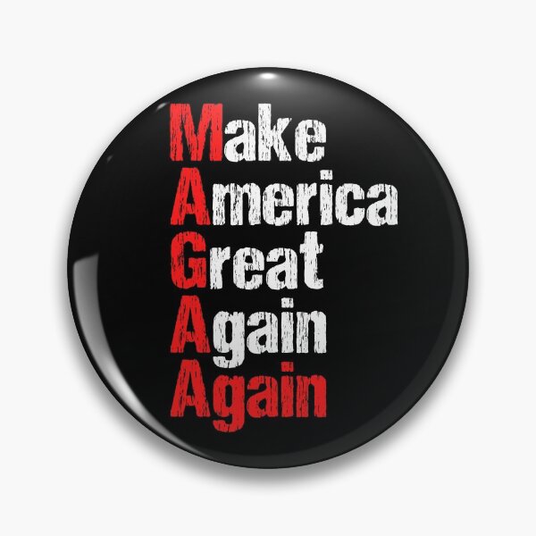 Item preview, Make America Great Again Again MAGA Pro Trump for President designed and sold by Jennifer Church.