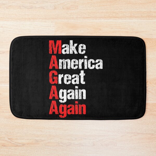 Item preview, Make America Great Again Again MAGA Pro Trump for President designed and sold by Jennifer Church.