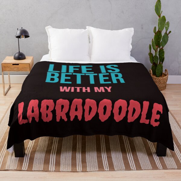 Item preview, Life is better with my Labradoodle  designed and sold by amrmab.