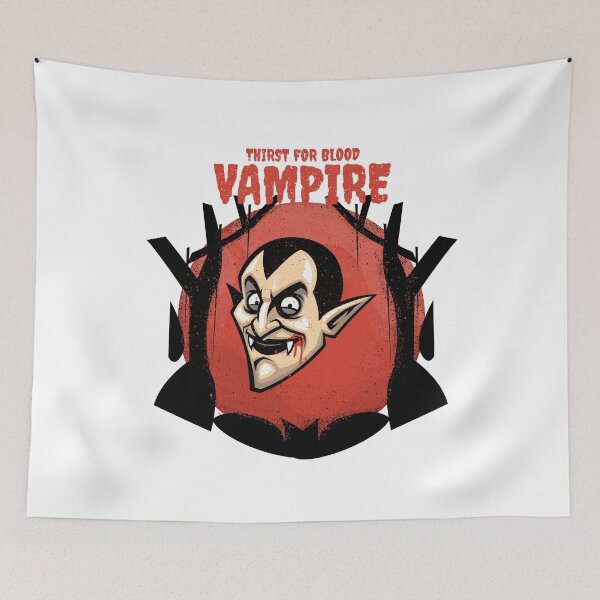 Item preview, Vampire / Thirst For Blood / Halloween designed and sold by RedBoyShop.