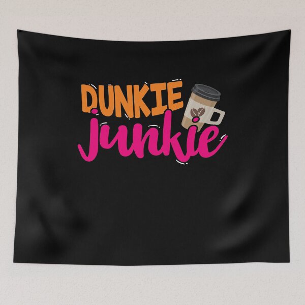 Item preview, Dunkie Junkie - Funny Coffee Lover Saying designed and sold by Dressed For  Duty.
