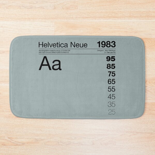 Item preview, Helvetica Neue Typography Graphic Design designed and sold by paperpark.