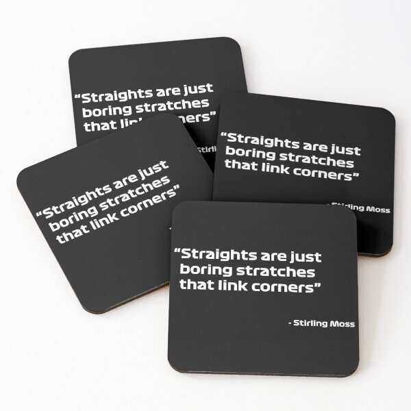 Item preview, Straights are just boring stretches that link corners designed and sold by andreanastasio.