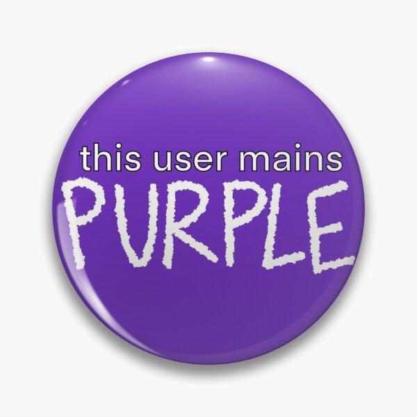 Item preview, this user mains purple designed and sold by dangerousfrog.