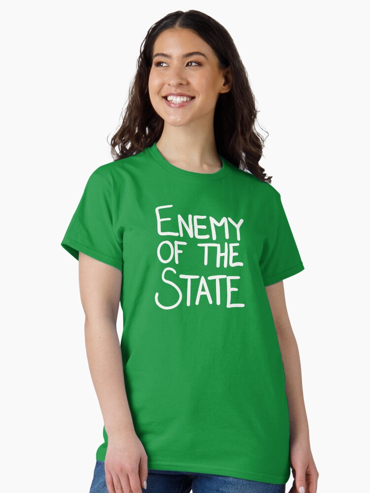 Thumbnail 1 of 7, Classic T-Shirt, Enemy of the State designed and sold by amarajlynn.