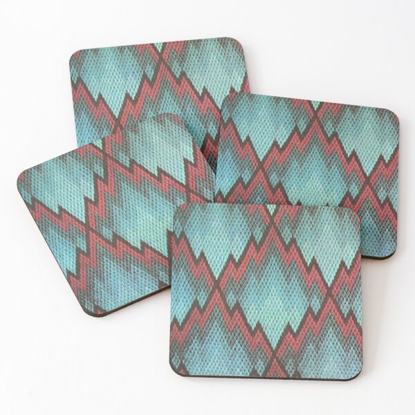 Item preview, Seventies Funky Needlepoint Pattern No.5 - Vintage Retro Pattern designed and sold by elevens.
