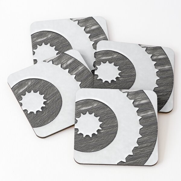 Item preview, Wooden Black Cogs designed and sold by Tovers.