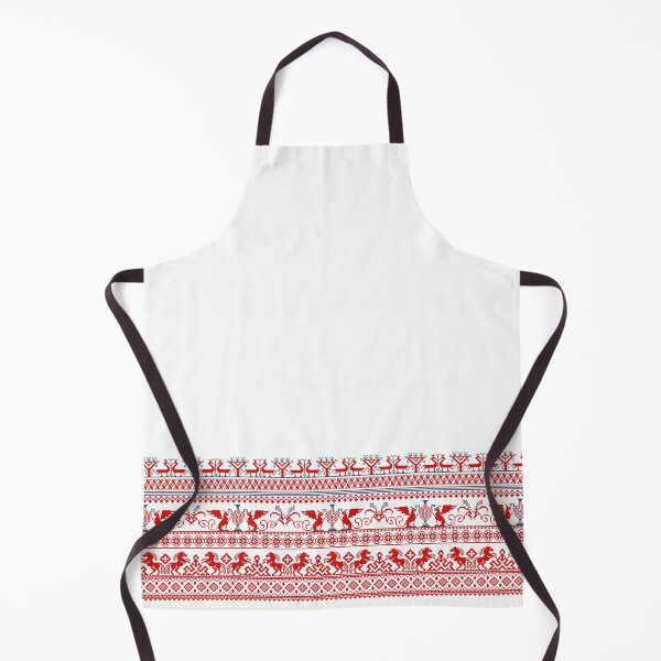 Item preview, Red russian traditional ornament designed and sold by Oxanashekh.