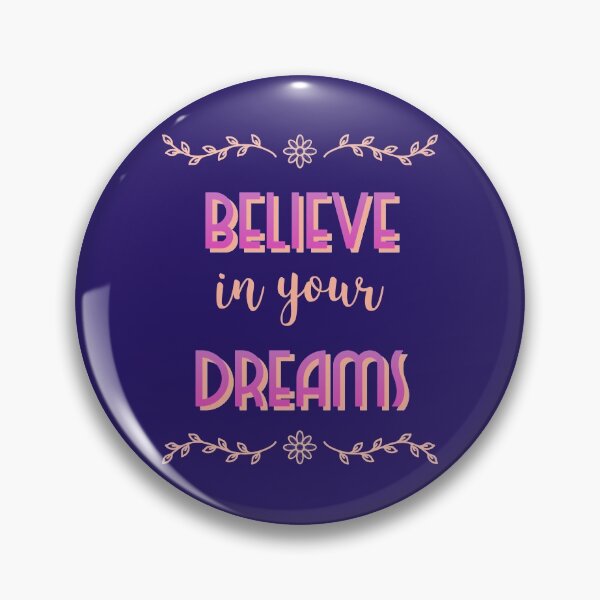 Item preview, Typography Believe in your Dreams Motivational Quote designed and sold by TamGustam.