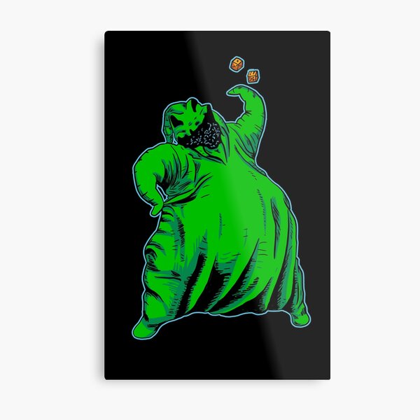 Oogie Boogie Metal Print