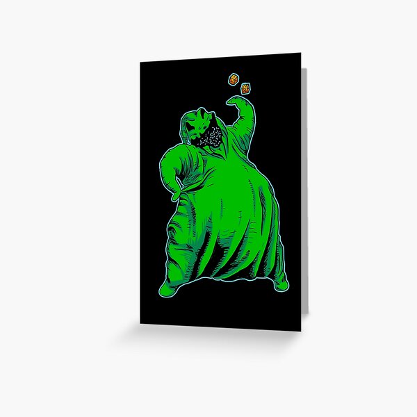 Oogie Boogie Greeting Card