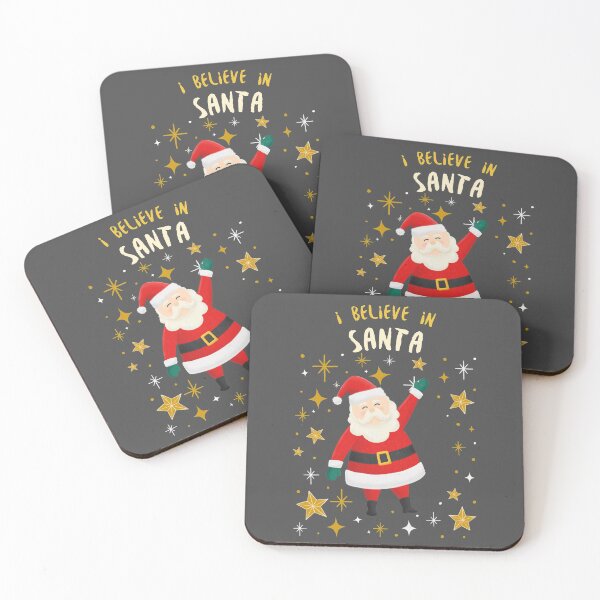 Item preview, Cute Santa Claus I believe in Santa designed and sold by TamGustam.