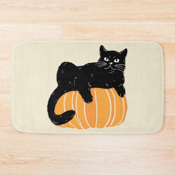 Item preview, Cute Cat Pumpkin Halloween designed and sold by Made-By-Art.