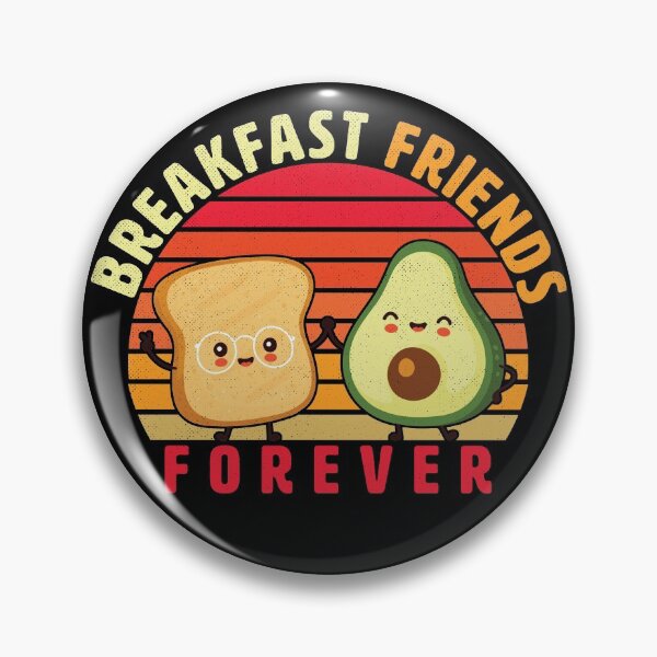 Item preview, Avocado Toast BFF Breakfast Friends Forever  designed and sold by ForFunDesigns.