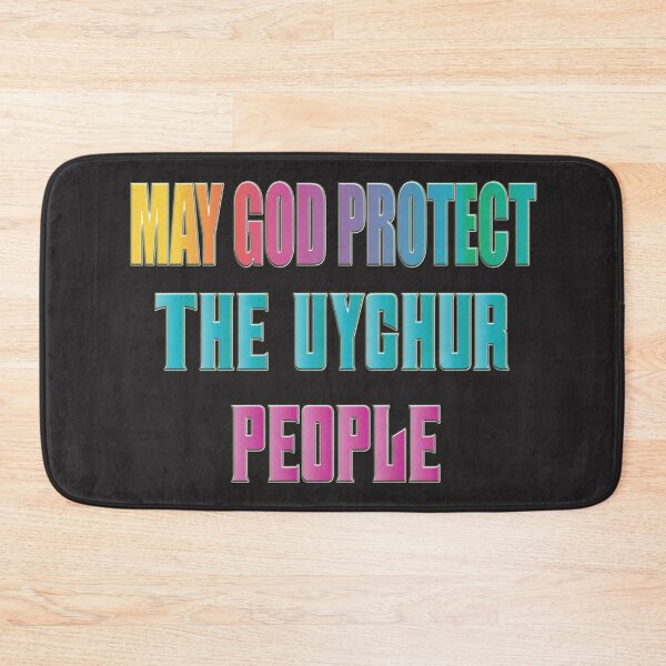 Item preview, MAY GOD PROTECT THE UYGHUR PEOPLE designed and sold by Ralek.