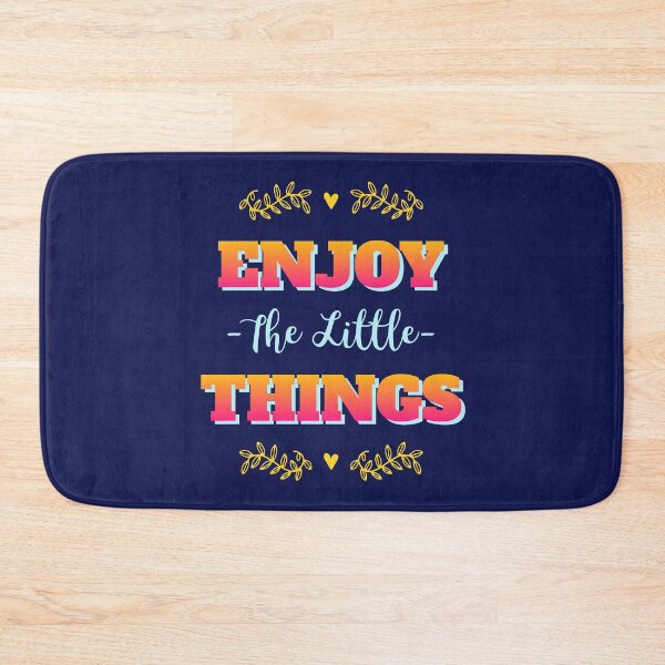 Item preview, Beautiful Typography Enjoy the little things designed and sold by TamGustam.