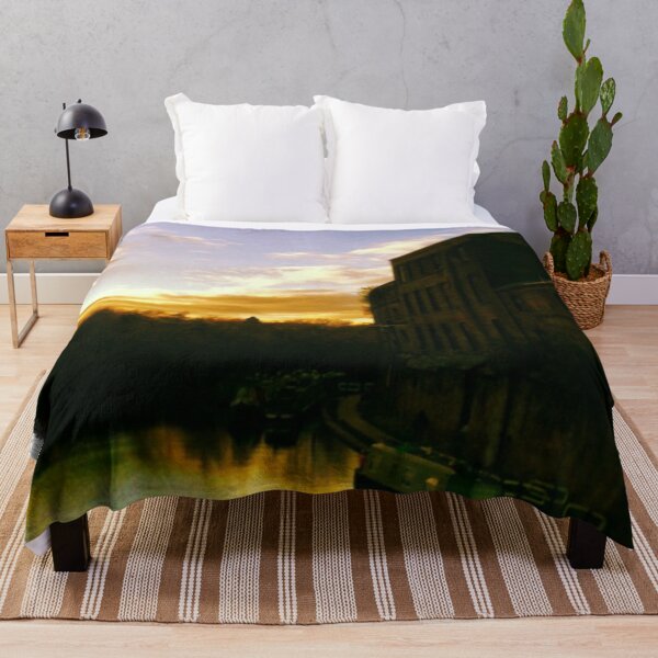 Item preview, Sunset over Regent's Canal, London designed and sold by Madbohemianpoet.