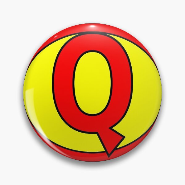 Item preview, Hero, Heroine, Superhero, Initials,  Q designed and sold by Kreativista.