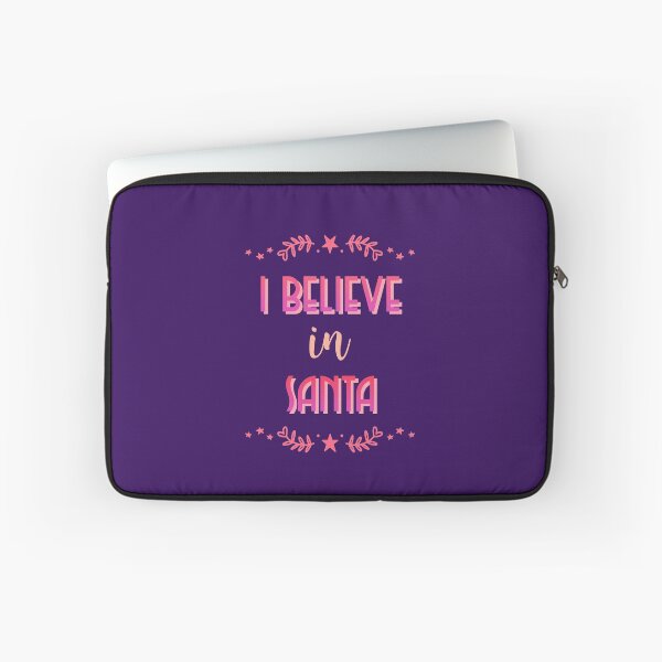 Item preview, Beautiful typography I believe in Santa designed and sold by TamGustam.