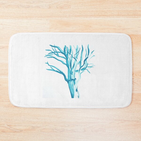 Item preview, Blue ink wash tree designed and sold by jaguarart.