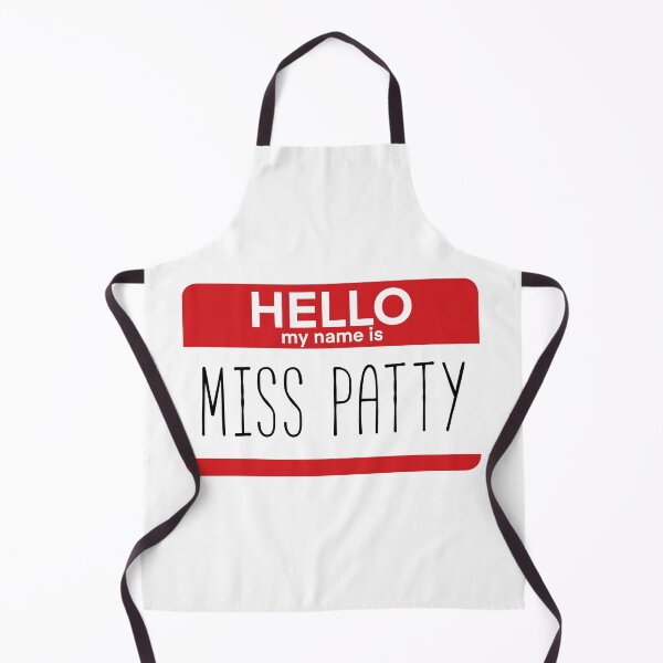 Item preview, Hello My Name Is Patty Fan Badge Quote designed and sold by Sunny Collections.
