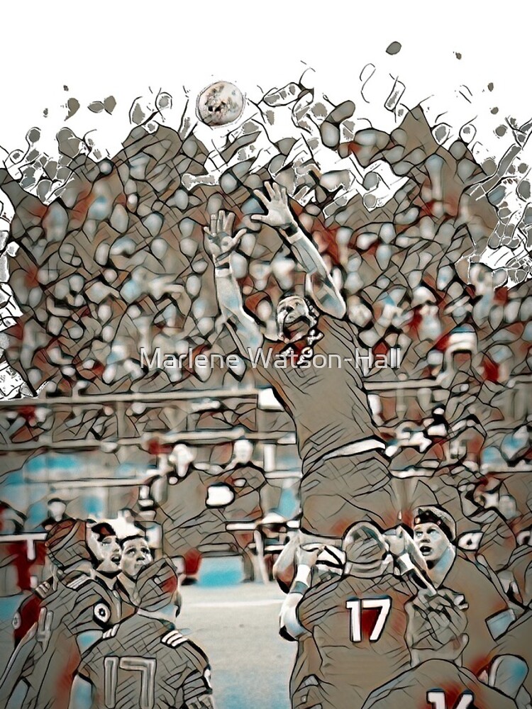 Thumbnail 4 of 4, iPhone Case, Team Work - Rugby designed and sold by marlenewatson.