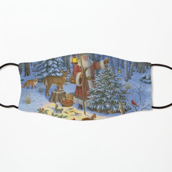 Santa Claus and the Animals' Christmas Tree Kids Mask