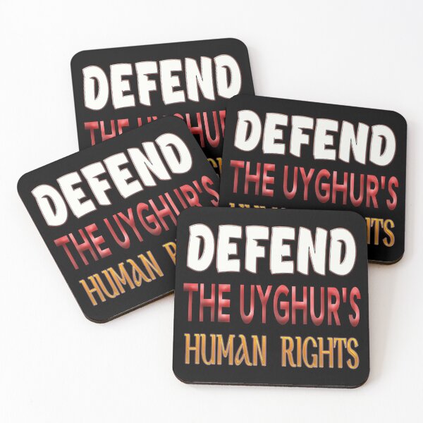 Item preview,  Defend the Uyghurs' human rights  designed and sold by Ralek.