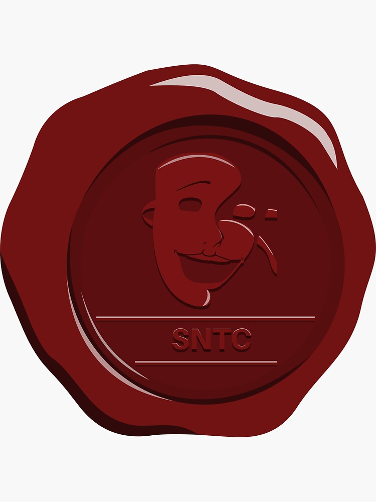 Thumbnail 3 of 3, Sticker, SNTC wax seal designed and sold by SNTC.