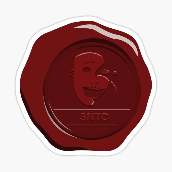 SNTC wax seal Sticker