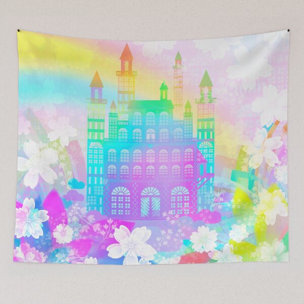 Item preview, château de l'arc en ciel designed and sold by PanicDay.