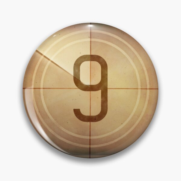 Item preview, Retro Film Countdown 9 designed and sold by Spicy Chilli.