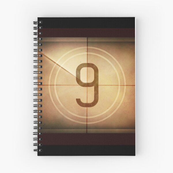 Item preview, Retro Film Countdown 9 designed and sold by Spicy Chilli.