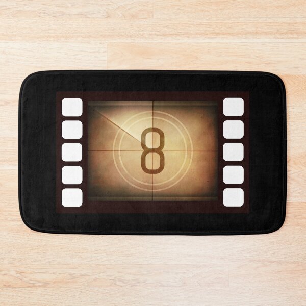 Item preview, Retro Film Countdown 8 designed and sold by Spicy Chilli.