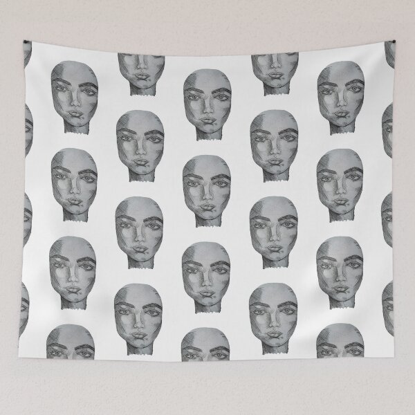 Item preview, Stoic Female Face  designed and sold by Cobbwebski.