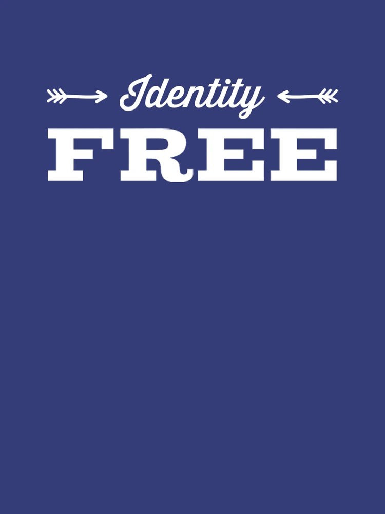 Thumbnail 4 of 4, V-Neck T-Shirt, Identity Free designed and sold by Jon Raso.