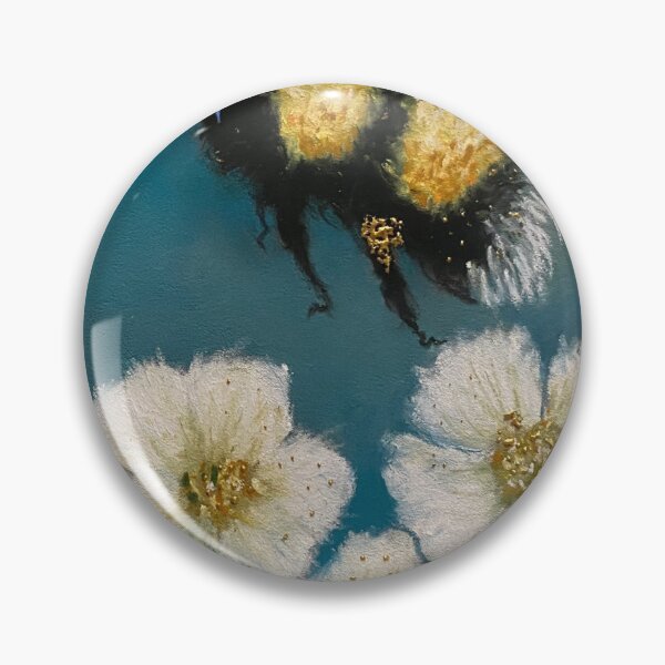 Item preview, Bumble Bee with flowers designed and sold by chrsalg.