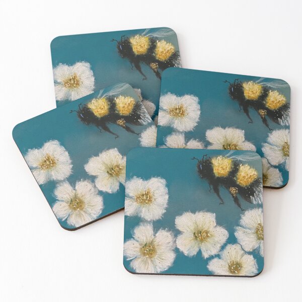 Item preview, Bumble Bee with flowers designed and sold by chrsalg.