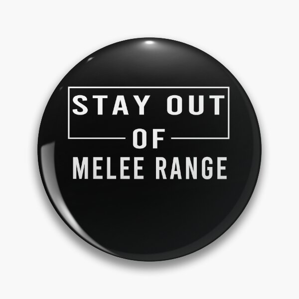 Item preview, stay out of melee range designed and sold by osamamohamad.