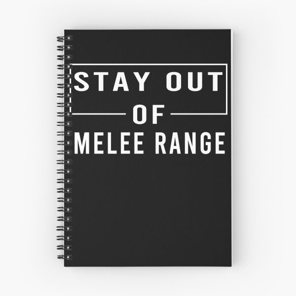 Item preview, stay out of melee range designed and sold by osamamohamad.