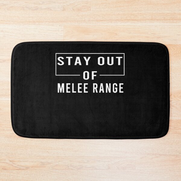Item preview, stay out of melee range designed and sold by osamamohamad.
