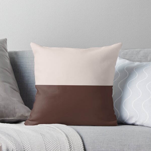 Item preview, minimalist color block horizontal in brown and cream dark academia  designed and sold by neopop.