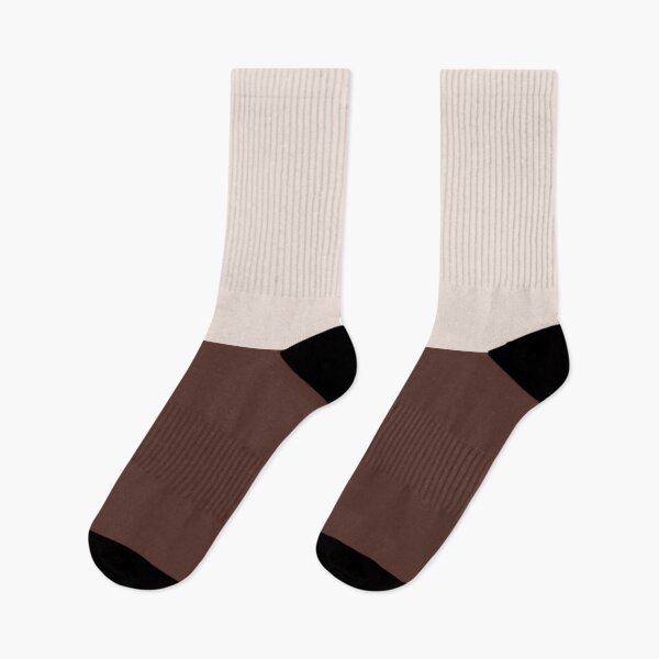 Item preview, minimalist color block horizontal in brown and cream dark academia  designed and sold by neopop.