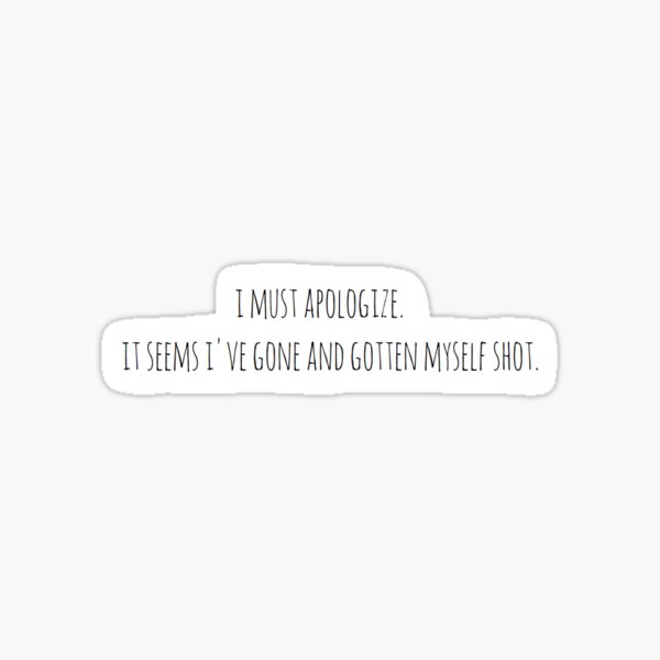 Item preview, Millard's Apology designed and sold by BrokeBoysNation.